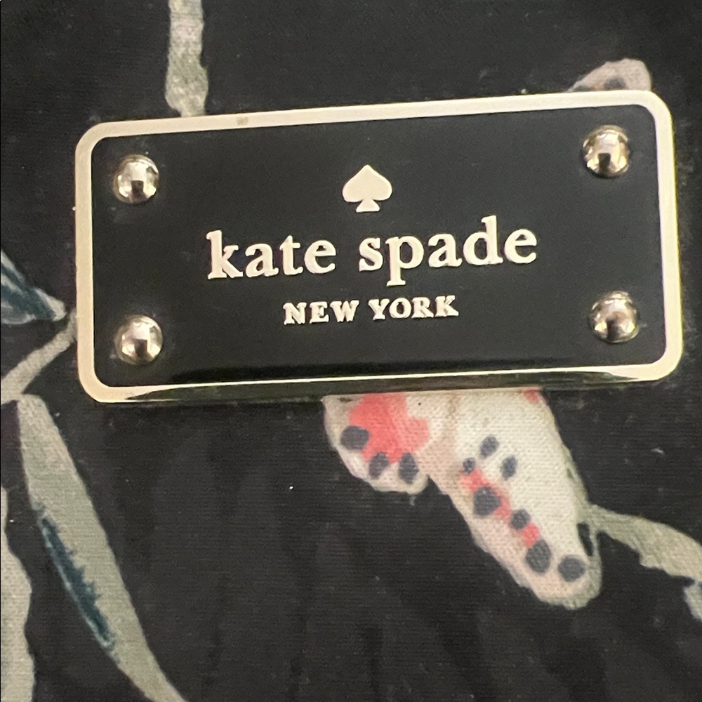 Kate Spade Black Floral Crossbody Bag - Picture 2 of 4